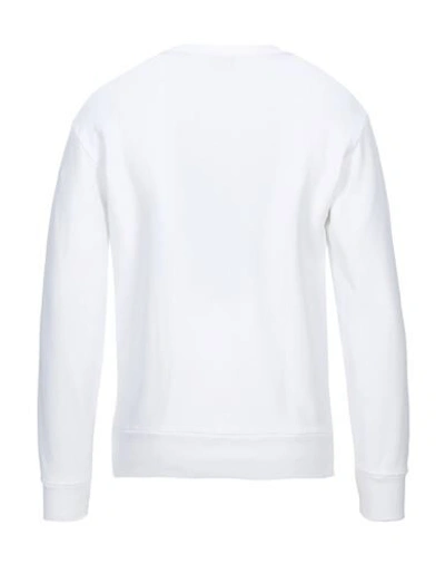 Shop Dondup Sweatshirts In White