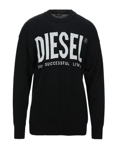 Shop Diesel Sweaters In Black