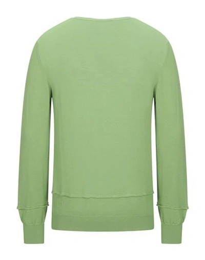 Shop Mauro Grifoni Sweaters In Light Green