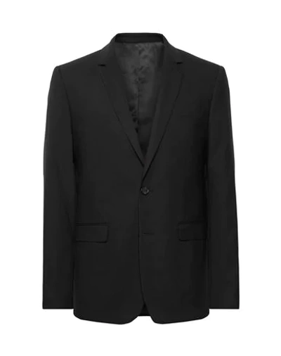 Shop Sandro Suit Jackets In Steel Grey