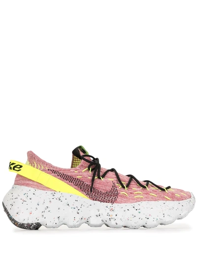 Shop Nike Space Hippie 04 Sneakers In Pink