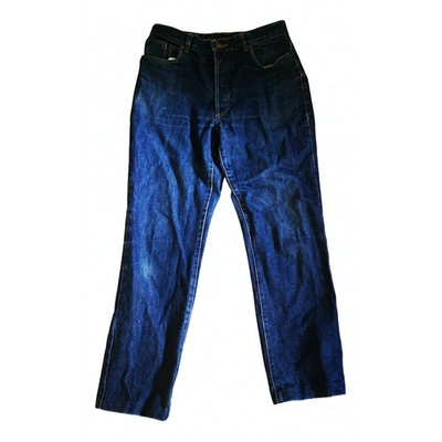 Pre-owned Jean Paul Gaultier Blue Denim - Jeans Jeans