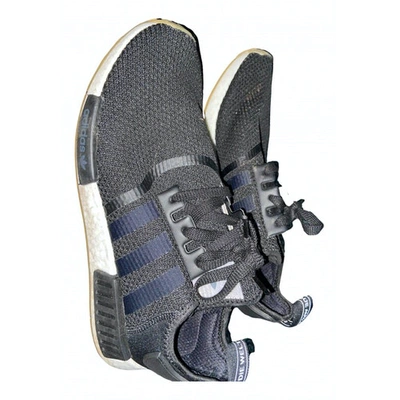 Pre-owned Adidas Originals Nmd Cloth Trainers In Black