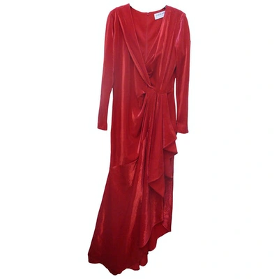 Pre-owned Osman London Red Cotton Dresses