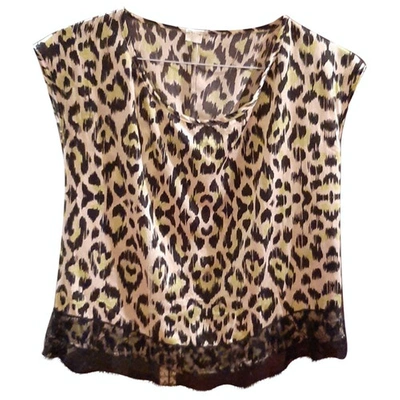 Pre-owned Luxury Fashion Silk Blouse In Other