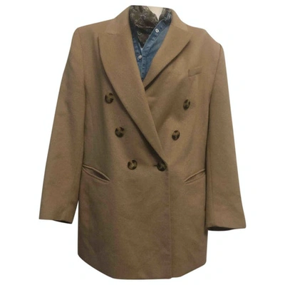 Pre-owned Colombo Camel Wool Jacket