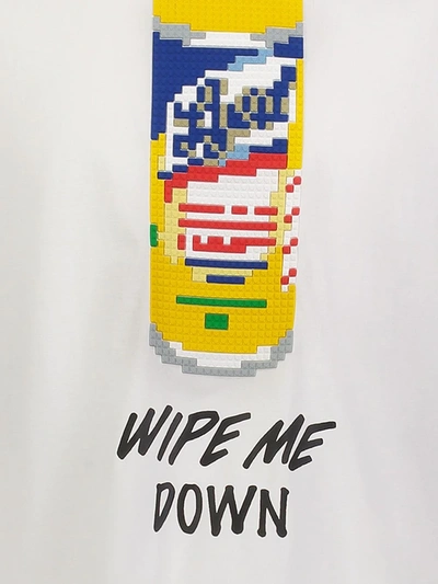 Mostly Heard Rarely Seen 8-bit Wipes Cotton T-shirt In White