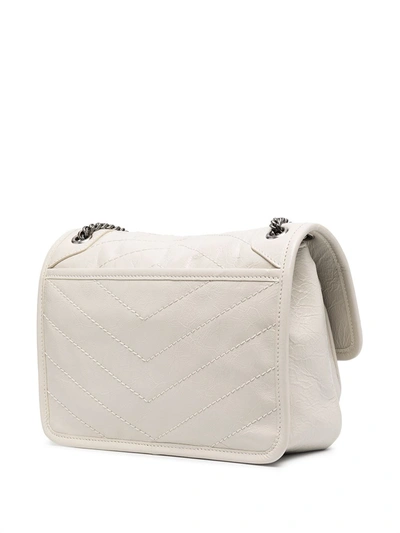 Shop Saint Laurent Niki Crossbody Bag In Neutrals