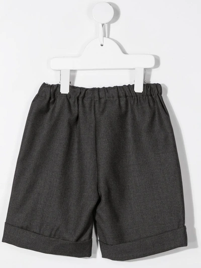 Siola Elasticated-waist Shorts In Grey