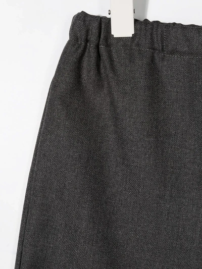 Shop Siola Elasticated-waist Shorts In Grey