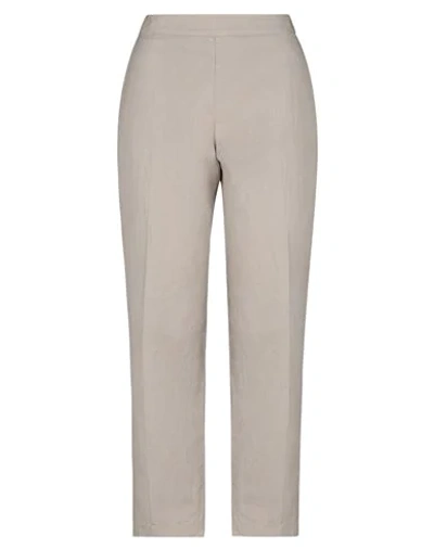 Shop Aspesi Pants In Light Grey