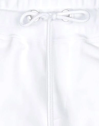 Shop Gcds Woman Pants White Size Xs Cotton