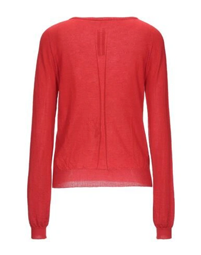 Rick Owens Cashmere Blend In Red