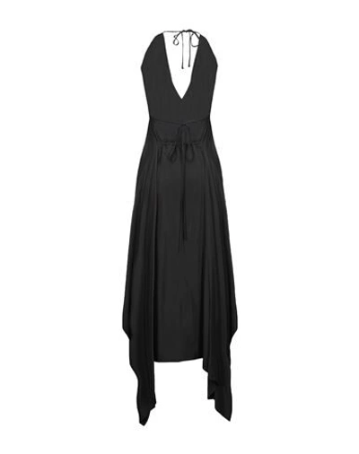 Shop Alyx 1017  9sm Woman Long Dress Black Size Xl Viscose