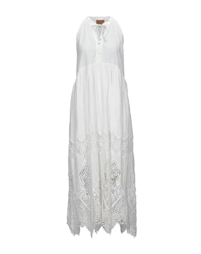Shop Alessia Santi Long Dresses In White