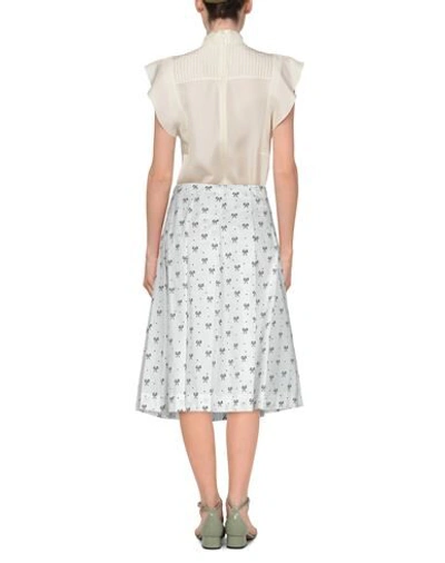 Vivetta Midi Skirts In White