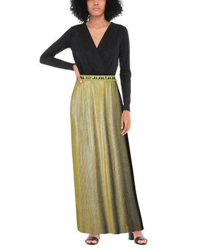 Shop Jijil Woman Maxi Skirt Yellow Size 6 Polyester