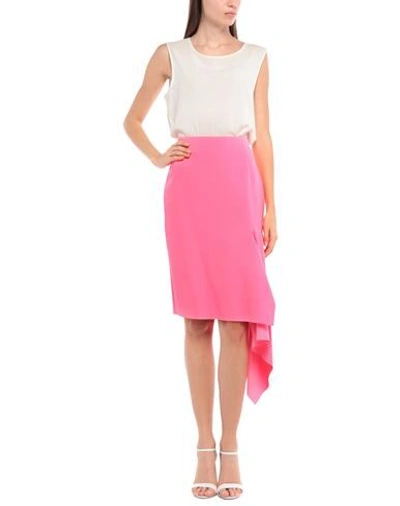 Shop Essentiel Antwerp Midi Skirts In Pink