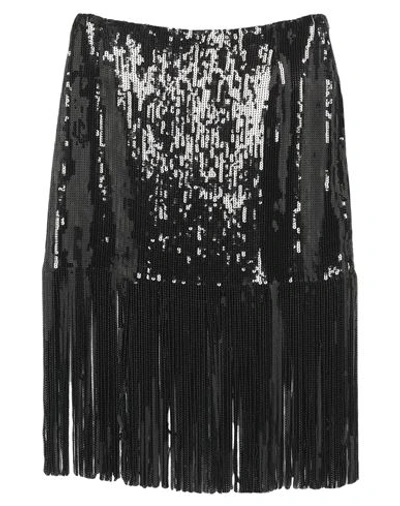Shop L'autre Chose L' Autre Chose Woman Mini Skirt Black Size 4 Polyester