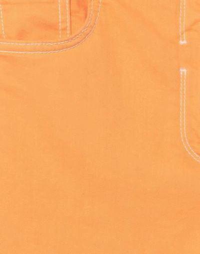 Shop Patrizia Pepe Woman Jeans Orange Size 29 Cotton, Polyester, Elastane