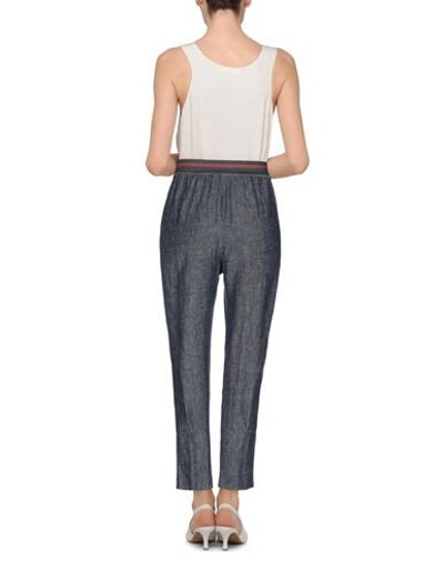 Shop Alessia Santi Denim Pants In Blue