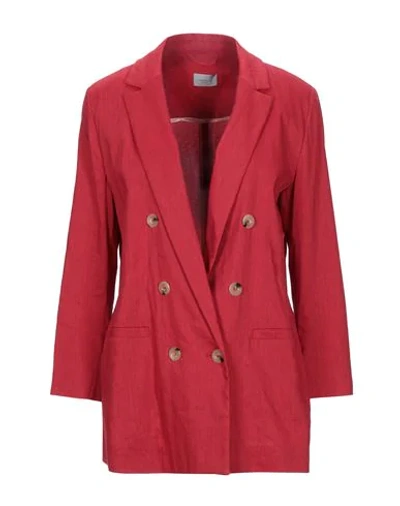 Shop Marella Suit Jackets In Red