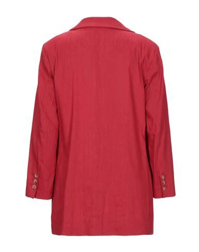 Shop Marella Suit Jackets In Red