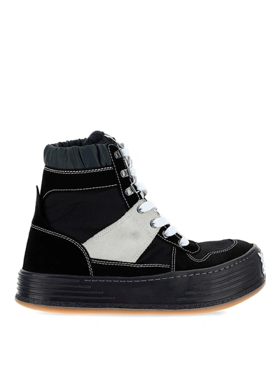 Shop Palm Angels Sneakers In Black