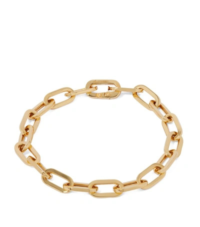 Shop Annoushka Yellow Gold Cable Chain Bracelet