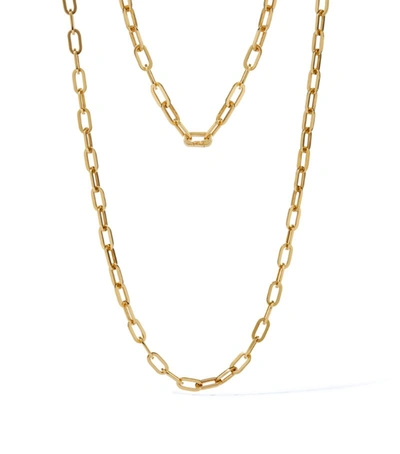 Shop Annoushka Yellow Gold Cable Chain Necklace