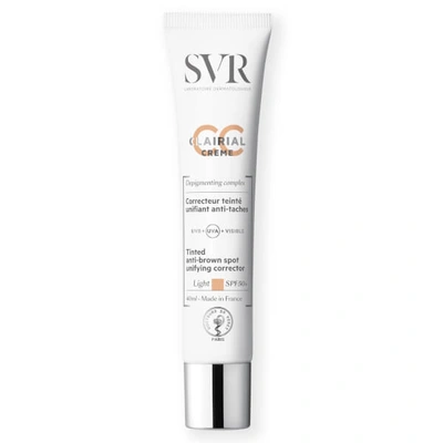 Shop Svr Laboratoires Svr Clairial Hyperpigmentation Cc Cream Spf50+ Light - 50ml