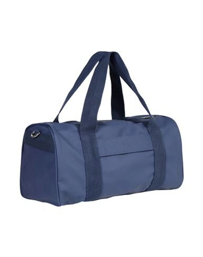 Shop Mandarina Duck Duffel Bags In Dark Blue