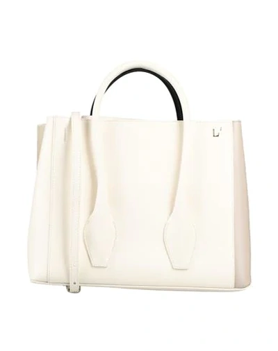 Shop L'autre Chose Handbags In Ivory