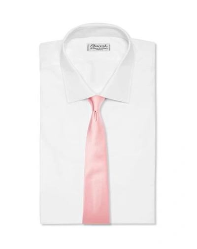 Shop Canali Tie In Pink