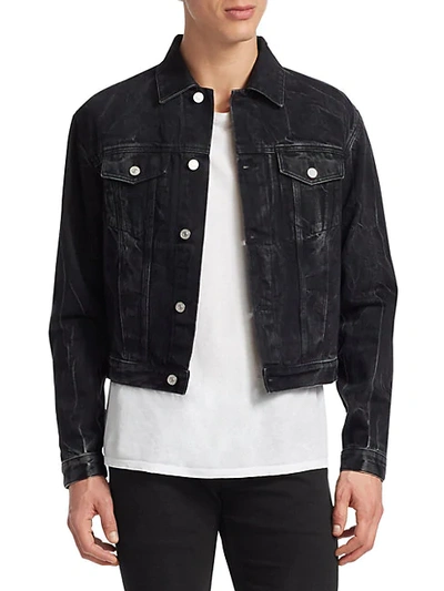 Shop Givenchy Slim-fit Denim Jacket