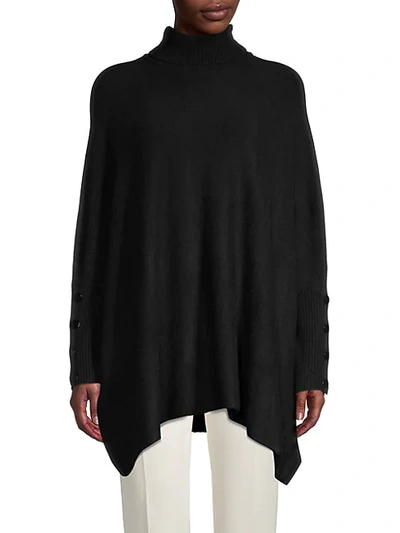 Shop Anne Klein Turtleneck Dropped-shoulder Sweater