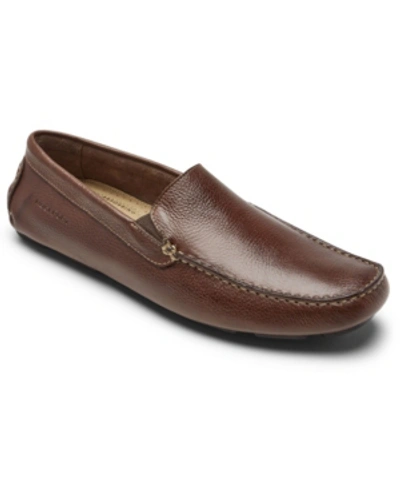Shop Rockport Men's Rhyder Venetian Loafer Men's Shoes In Tan