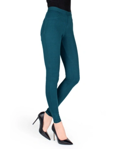 Shop Memoi Soft Chic Women's Leggings In Reflecting