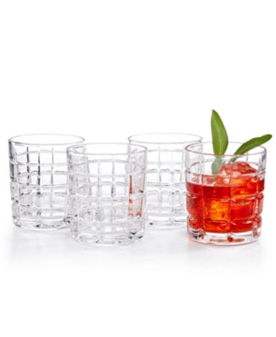 Shop Godinger Radius Set Of 4 Double Old Fashioned Glasses