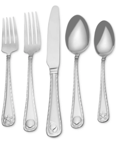 Shop Towle Antigua Frost 20-pc. Flatware Set, Service For 4 In Grey Group