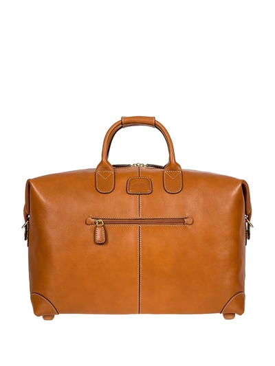 Shop Bric's Men's Life Pelle 18" Tuscan Duffle Bag In Tan