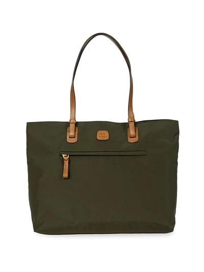 Shop Bric's Men's X-travel Commuter Tote In Olive