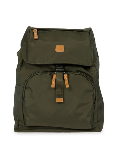 Shop Bric's Men's X-travel Excursion Backpack In Olive