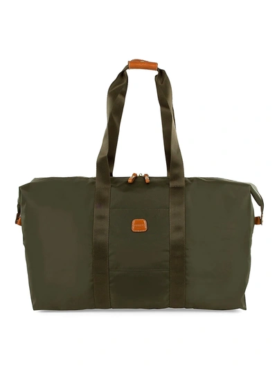 Shop Bric's Men's X-bag 22" Folding Duffel Bag In Olive