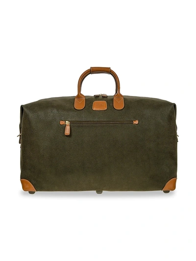 Shop Bric's Men's Life 22" Cargo Duffel Bag In Olive