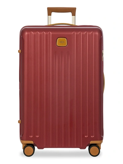 Shop Bric's Men's Capri 27-inch Spinner Expandable Luggage In Bordeaux