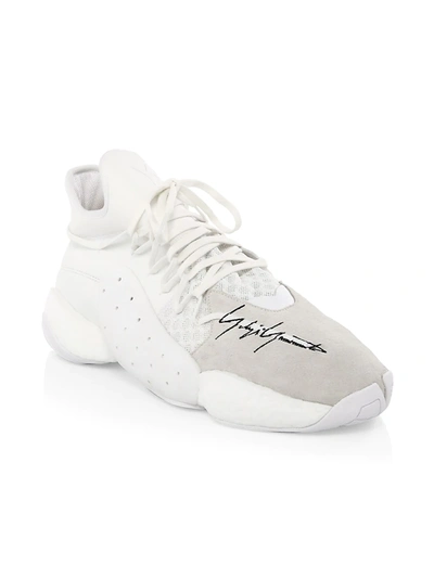 Shop Y-3 Men's Boost Sneakers In White