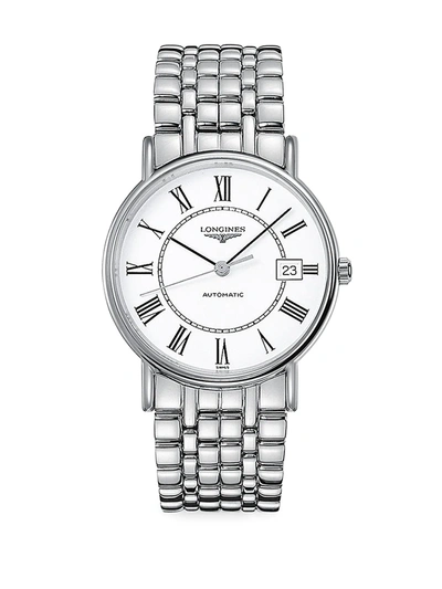 Shop Longines Men's Presence 38mm Automatic Watch In Sapphire