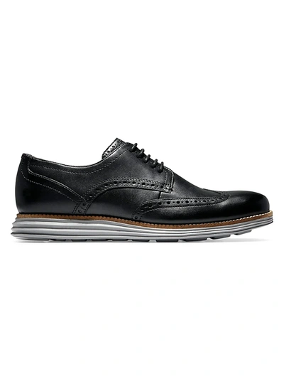 Shop Cole Haan Original Grand Wingtip Oxford Shoes In Black