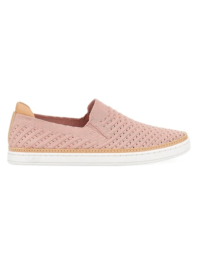 Shop Ugg Women's Sammy Slip-on Knit Sneakers In Pink